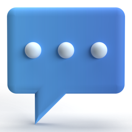 Message  3D Icon