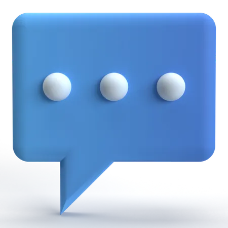 Message  3D Icon