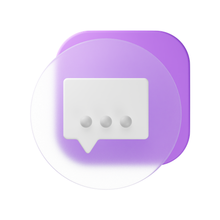 Message  3D Icon