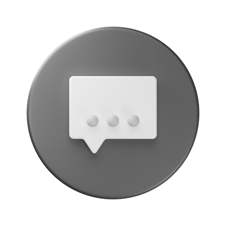 Message  3D Icon