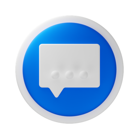 Message  3D Icon