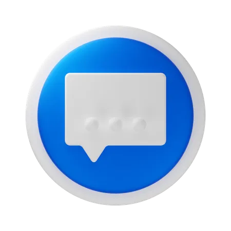 Message  3D Icon