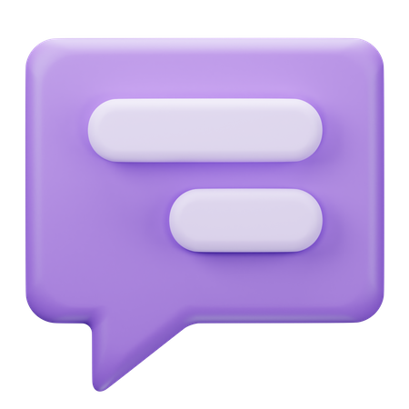 Message  3D Icon