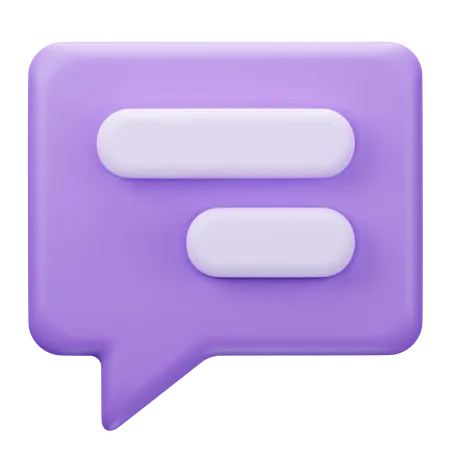 Message  3D Icon