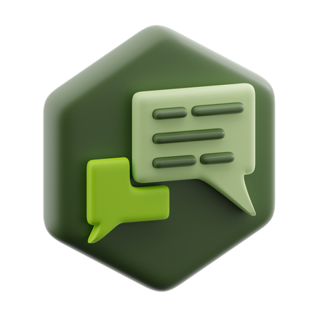 Message  3D Icon