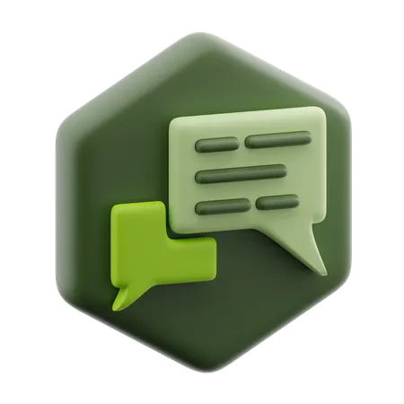 Message  3D Icon