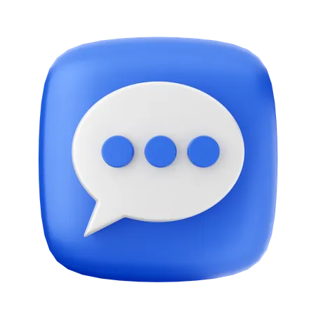 Message  3D Icon