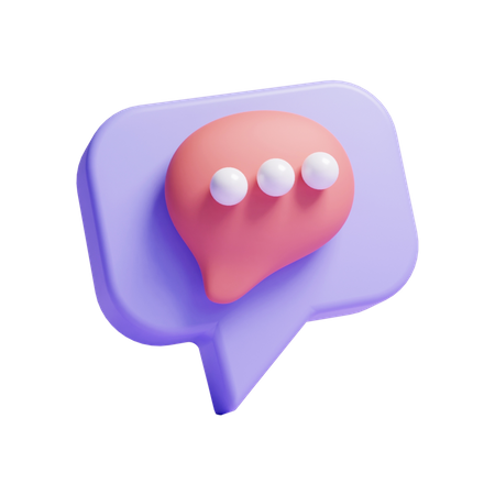 Message  3D Icon