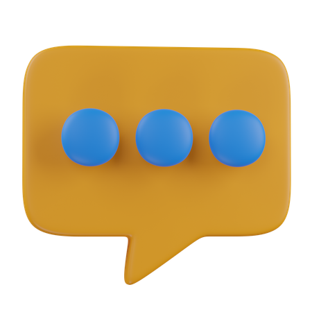 Message  3D Icon