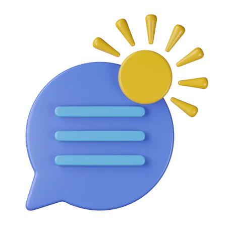 Message  3D Icon