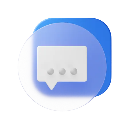 Message  3D Icon