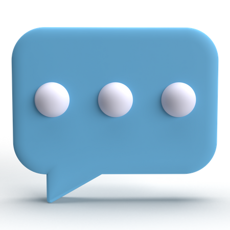 Message  3D Icon