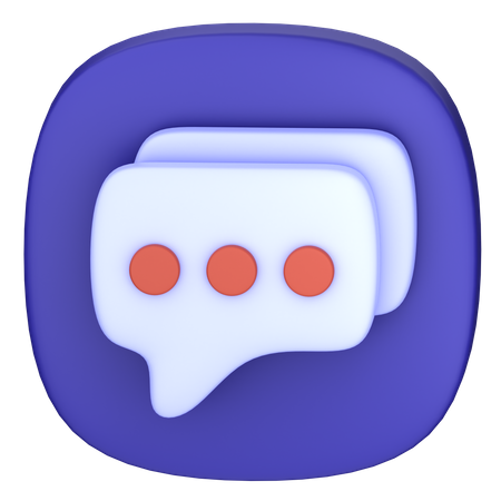 Message  3D Icon