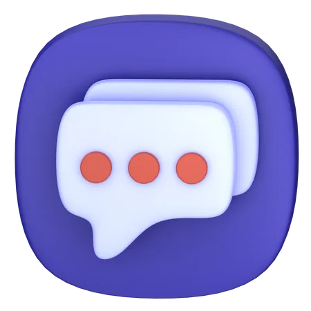 Message  3D Icon