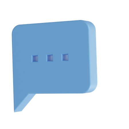 Message  3D Icon