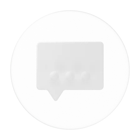 Message  3D Icon