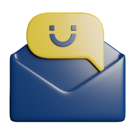 Message  3D Icon