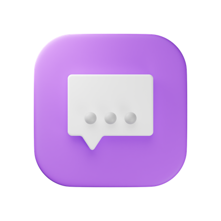 Message  3D Icon