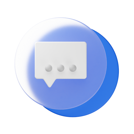 Message  3D Icon