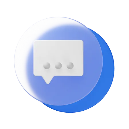 Message  3D Icon