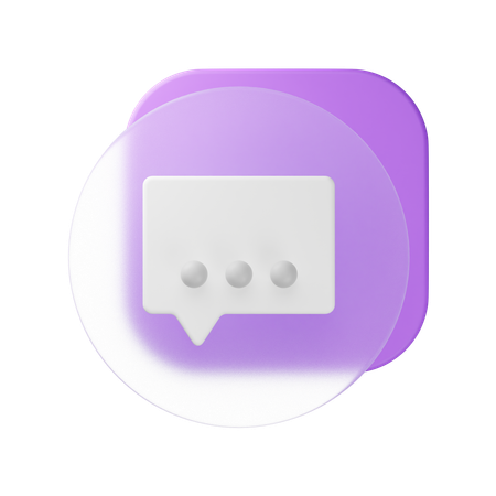 Message  3D Icon