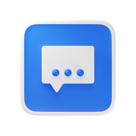 Message  3D Icon