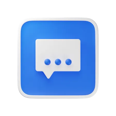 Message  3D Icon