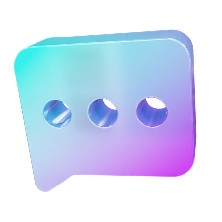 Message  3D Icon