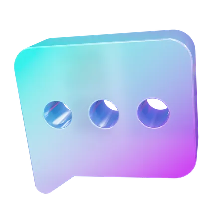 Message  3D Icon