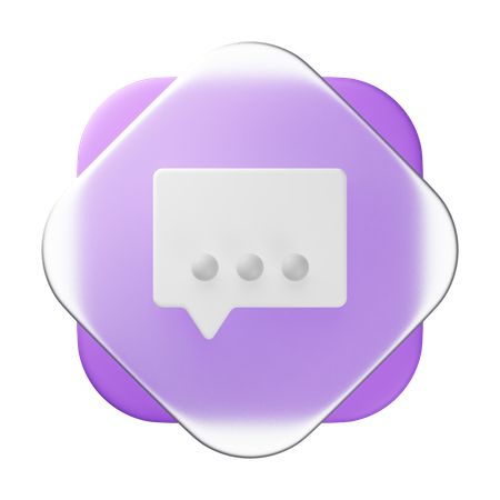 Message  3D Icon