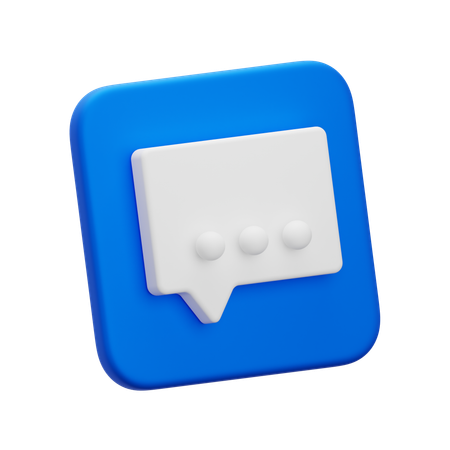 Message  3D Icon