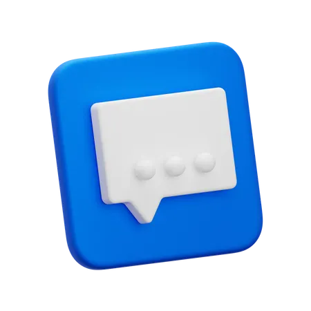 Message  3D Icon