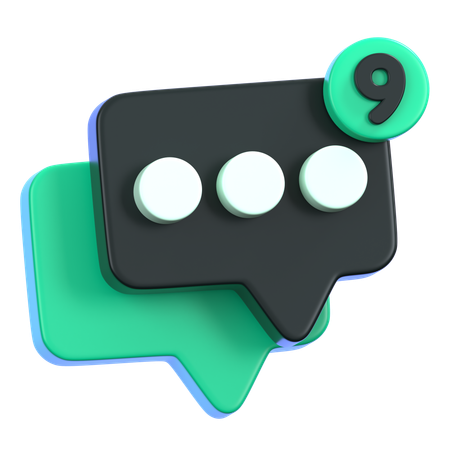 Message  3D Icon