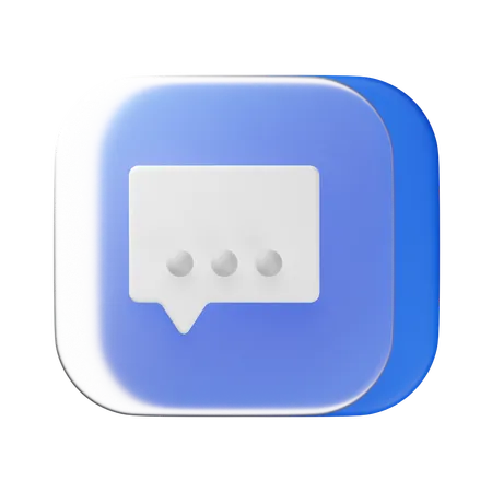 Message  3D Icon