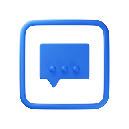 Message  3D Icon