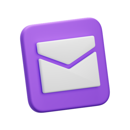 Message  3D Icon