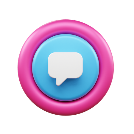 Message  3D Icon