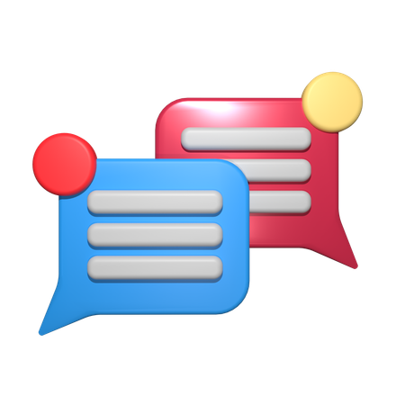 Message  3D Icon