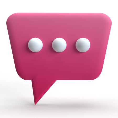 Message  3D Icon