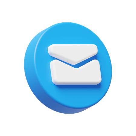 Message  3D Icon