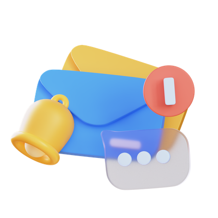Message  3D Icon