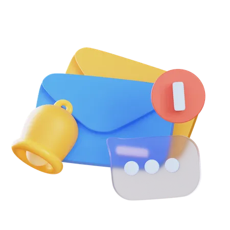 Message  3D Icon