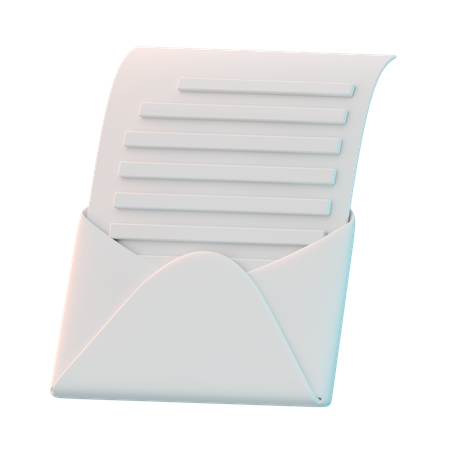 Message  3D Icon