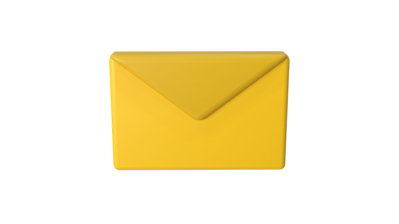 Message  3D Icon