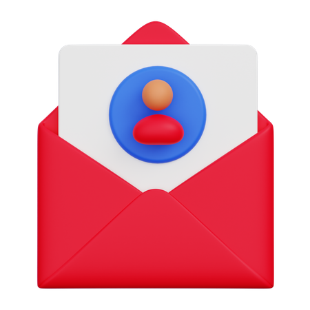 Message  3D Icon