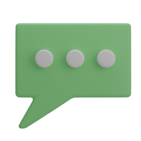 Message  3D Icon