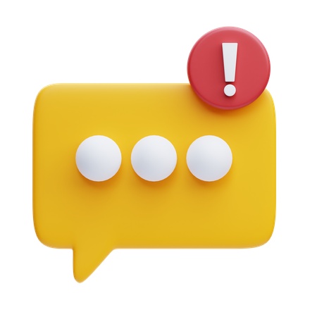 Message  3D Icon