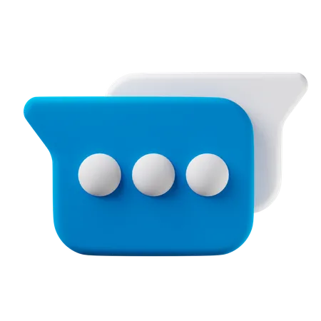 Message 3D Icon