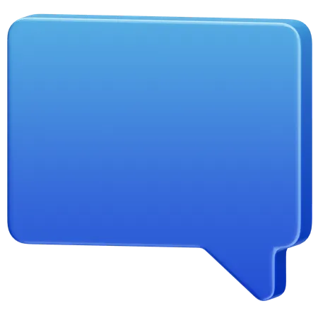 A General Symbol For Any Kind Of Message Or Communication 3D Icon