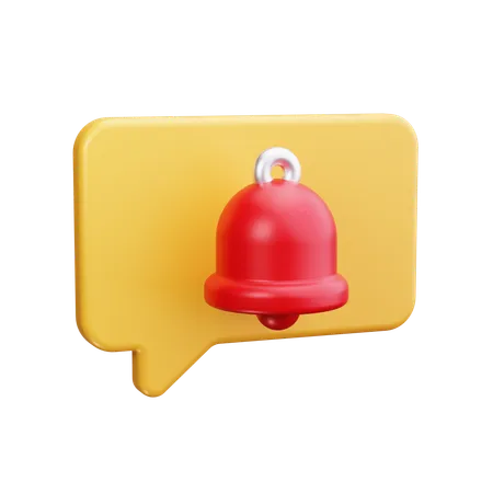 Message Alert  3D Icon